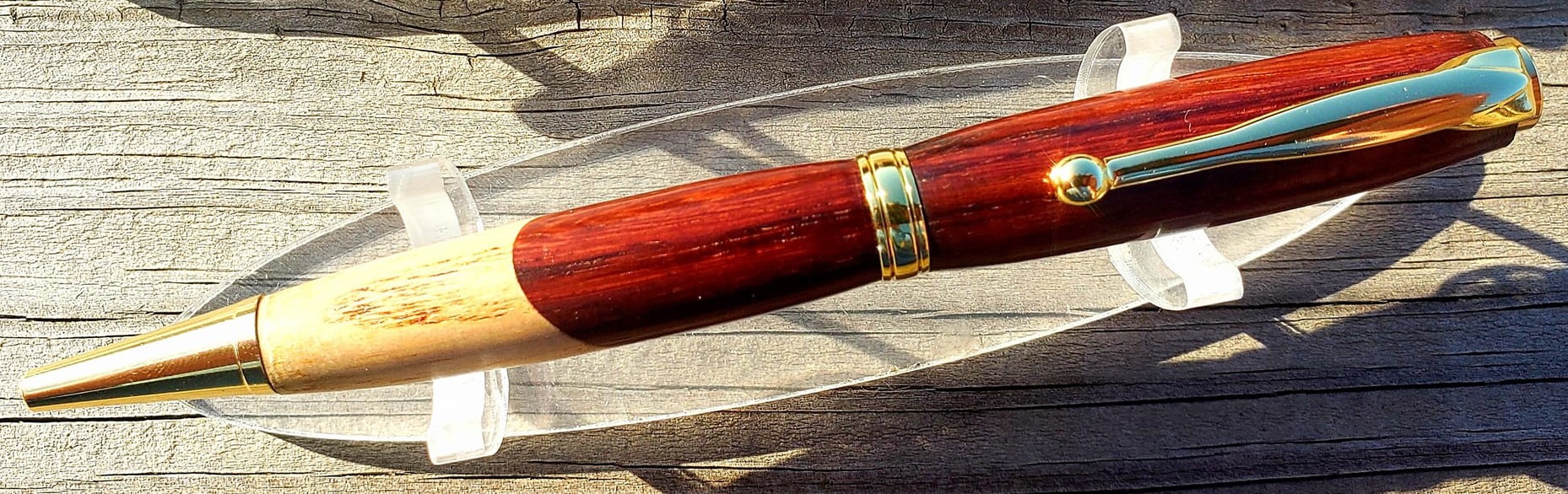 Comfort Pen - Gold with Rosewood